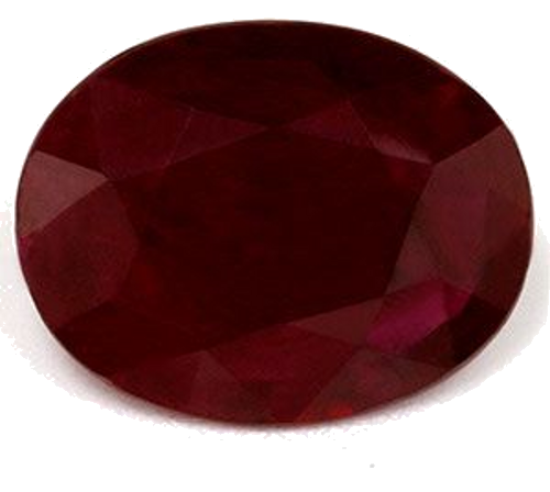 2.56 carat RED Oval Rubinas (1)