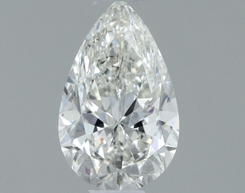 0.5 carat I-SI2 Natūralus Pear Deimantas (1)