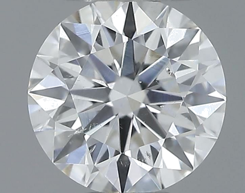 0.53 carat E-SI1 Excellent cut Natūralus Round Deimantas (1)
