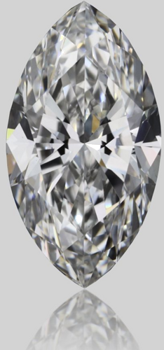 0.5 carat F-VS1 Natūralus Marquise Deimantas (1)