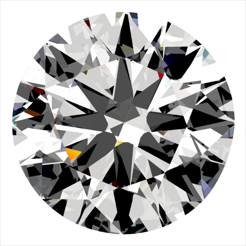 0.3 carat I-SI1 Very Good cut Natūralus Round Deimantas (1)
