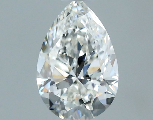 0.4 carat G-VVS2 Natūralus Pear Deimantas (1)