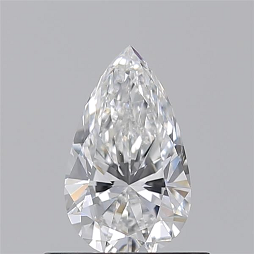 0.54 carat E-VVS1 Natūralus Pear Deimantas (1)