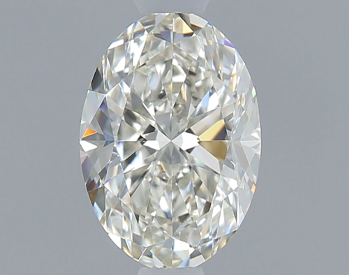 0.61 carat I-VVS2 Natūralus Oval Deimantas (1)