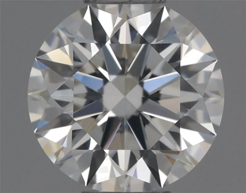 0.42 carat H-IF Excellent cut Natūralus Round Deimantas (1)