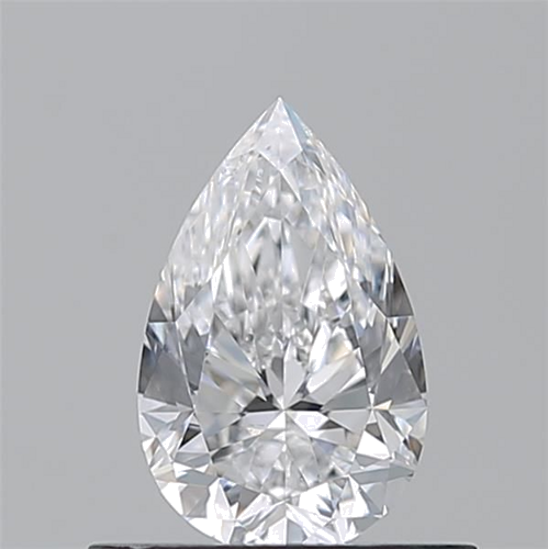 0.51 carat D-VS2 Natūralus Pear Deimantas (1)