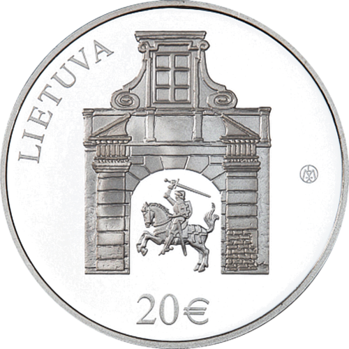 2017 Radziwiłł Palace Lithuania 20 euro silver coin (2)