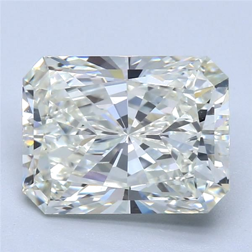 3.01 carat K-VS2 Natūralus Radiant Deimantas (1)