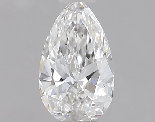 0.47 carat E-IF Natūralus Pear Deimantas (1)