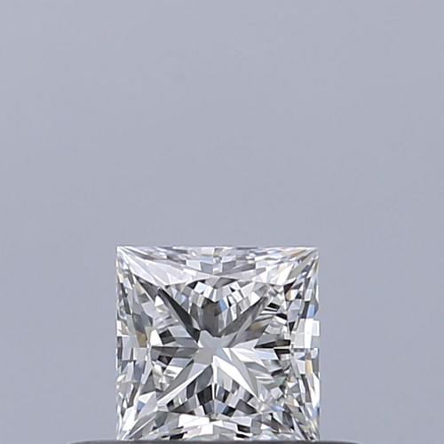 0.31 carat D-VVS2 Natūralus Princess Deimantas (1)