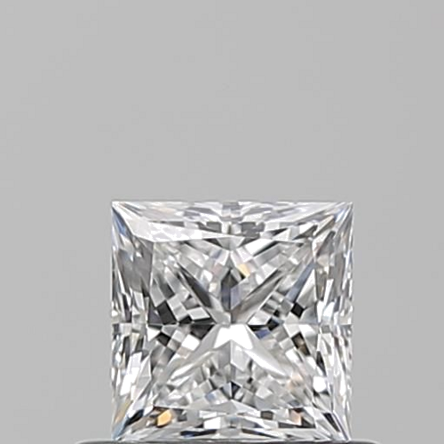 0.6 carat E-VVS1 Natūralus Princess Deimantas (1)