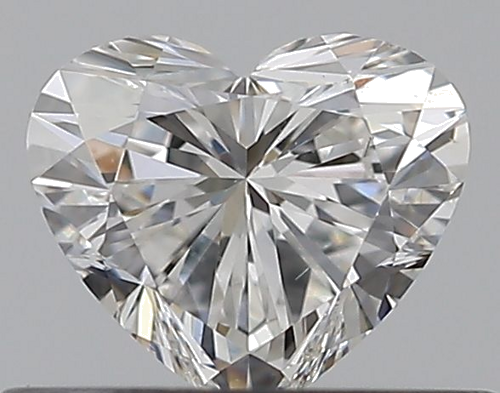 0.39 carat F-VS2 Natūralus Heart Deimantas (1)