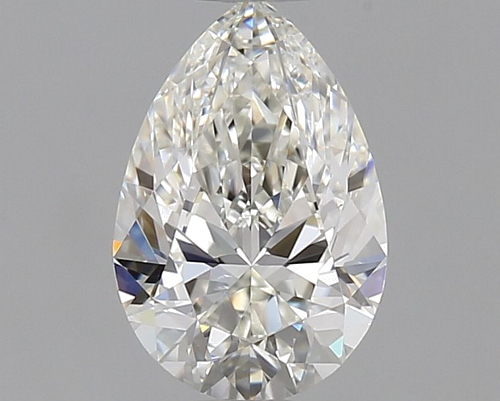 0.7 carat I-VS2 Natūralus Pear Deimantas (1)