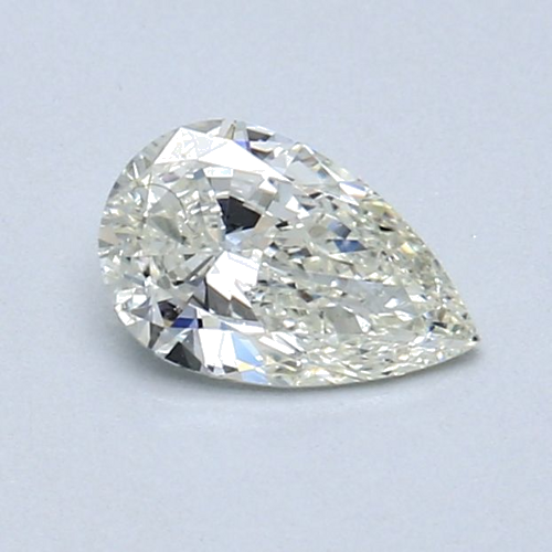 0.5 carat J-SI1 Natūralus Pear Deimantas (1)