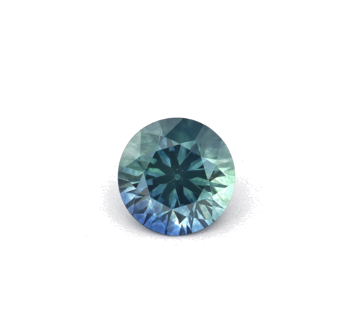0.63 carat GREEN Round Safyras (1)