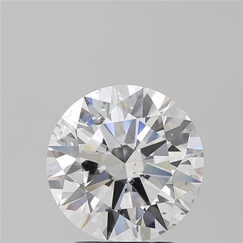 3.01 carat E-SI2 Excellent cut Natūralus Round Deimantas (1)