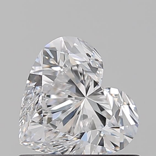 0.7 carat D-VS1 Natūralus Heart Deimantas (1)