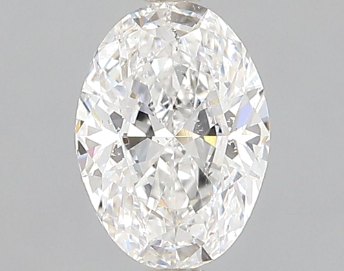 1.01 carat D-SI1 Natūralus Oval Deimantas (1)