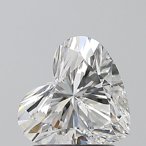 1.51 carat G-SI1 Natūralus Heart Deimantas (1)