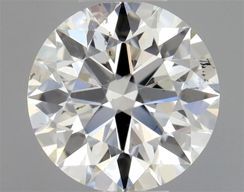0.4 carat G-SI1 Excellent cut Natūralus Round Deimantas (1)