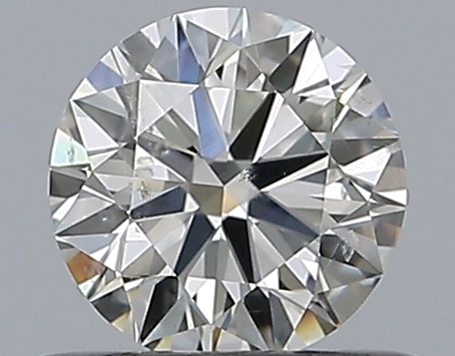 0.5 carat H-SI2 Excellent cut Natūralus Round Deimantas (1)