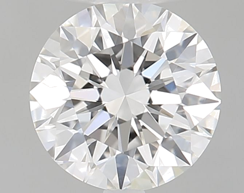 0.63 carat F-VVS2 Excellent cut Natūralus Round Deimantas (1)