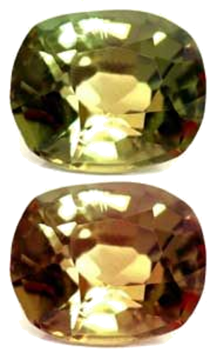 0.48 carat GREEN Cushion Alexandrite (1)