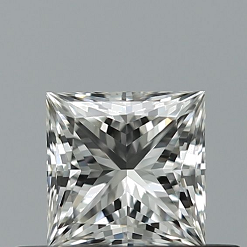 0.44 carat H-IF Natūralus Princess Deimantas (1)