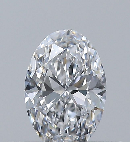 0.3 carat D-VVS1 Natūralus Oval Deimantas (1)