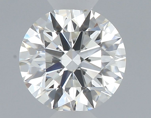 0.41 carat I-VVS1 Excellent cut Natūralus Round Deimantas (1)