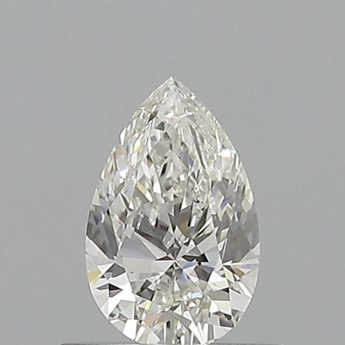 0.56 carat H-VVS1 Natūralus Pear Deimantas (1)