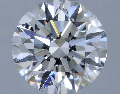 0.52 carat F-VVS2 Excellent cut Natūralus Round Deimantas (1)