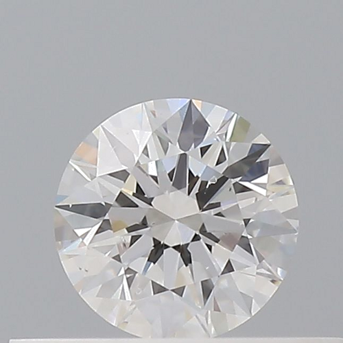 0.32 carat F-SI1 Excellent cut Natūralus Round Deimantas (1)