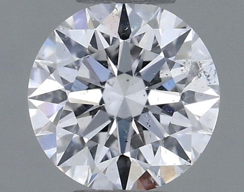 0.47 carat D-SI2 Excellent cut Natūralus Round Deimantas (1)
