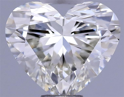 0.45 carat J-VS1 Natūralus Heart Deimantas (1)