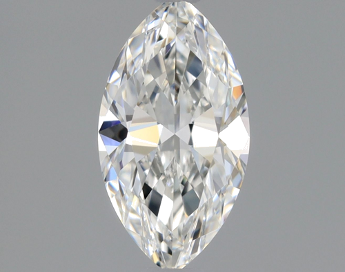 0.5 carat F-VVS2 Natūralus Marquise Deimantas (1)