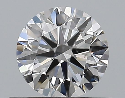 0.5 carat F-SI1 Excellent cut Natūralus Round Deimantas (1)