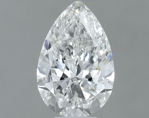 0.51 carat H-SI1 Natūralus Pear Deimantas (1)