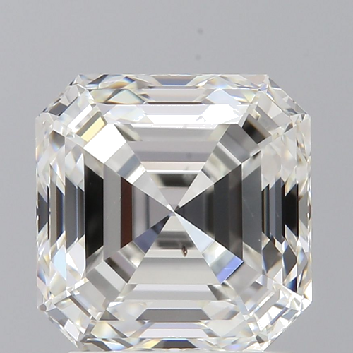 1.7 carat H-VS2 Natūralus Asscher Deimantas (1)
