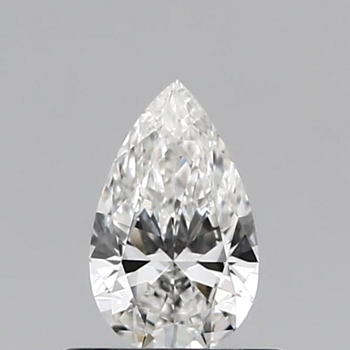 0.4 carat H-SI1 Natūralus Pear Deimantas (1)