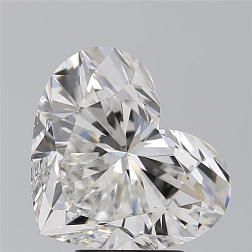 5.01 carat G-VS2 Natūralus Heart Deimantas (1)