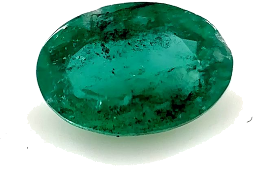 0.47 carat GREEN Oval Smaragdas (1)