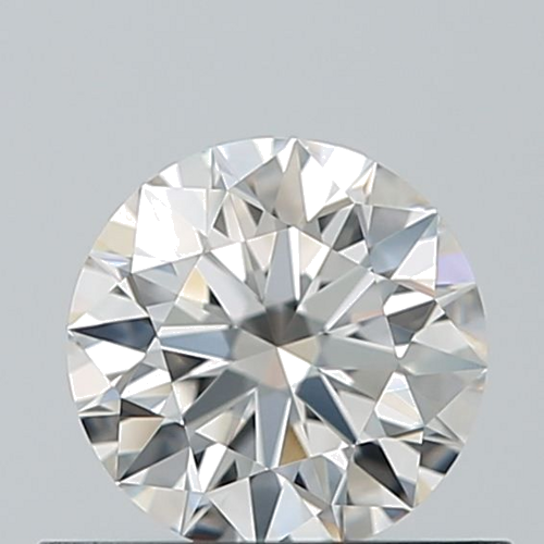0.52 carat H-VVS1 Excellent cut Natūralus Round Deimantas (1)