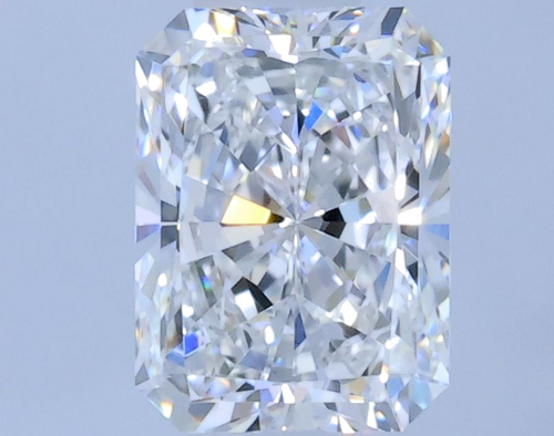 0.5 carat E-VVS2 Natūralus Radiant Deimantas (1)