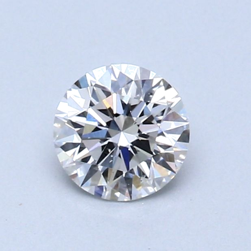 0.53 carat E-SI1 Excellent cut Natūralus Round Deimantas (1)