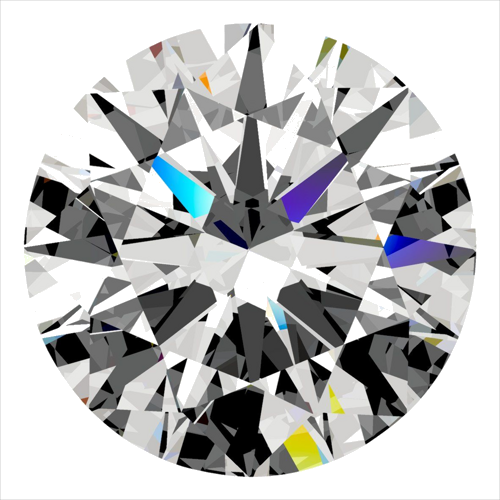 0.3 carat H-VVS2 Excellent cut Natūralus Round Deimantas (1)