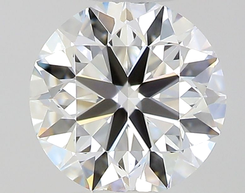 0.4 carat F-VVS2 Very Good cut Natūralus Round Deimantas (1)