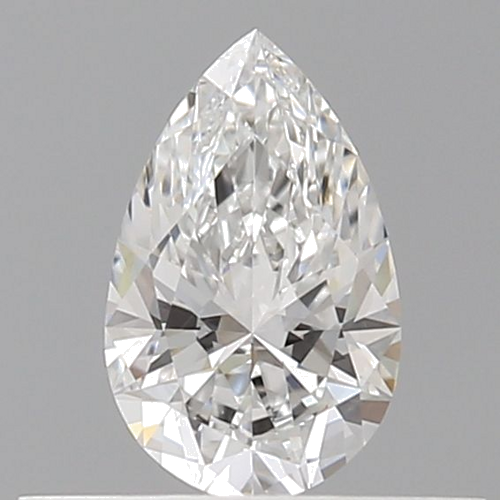 0.3 carat E-VVS1 Natūralus Pear Deimantas (1)