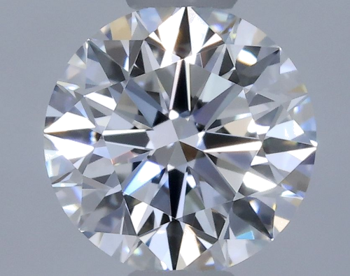 0.53 carat F-VVS1 Excellent cut Natūralus Round Deimantas (1)