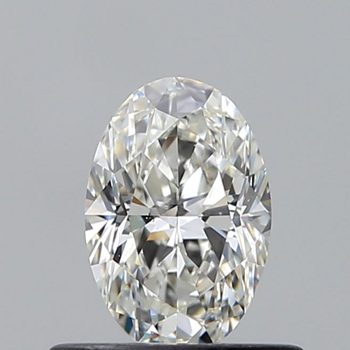 0.5 carat H-VS2 Natūralus Oval Deimantas (1)